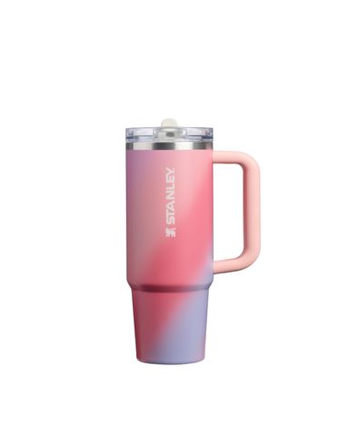 The Quencher ProTour Flip Straw Tumbler | 30 OZ Sunset Spiral