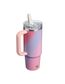 The Quencher ProTour Flip Straw Tumbler | 30 OZ Sunset Spiral
