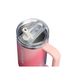 The Quencher ProTour Flip Straw Tumbler | 30 OZ Sunset Spiral