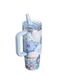 The Quencher ProTour Flip Straw Tumbler | 30 OZ Blue Dream Wildflower