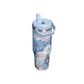 The IceFlow Flip Straw 2.0 Tumbler | 30 OZ | 0.89 L | Blue Dream Wildflower