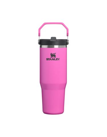 The IceFlow&trade; Flip Straw 2.0 Tumbler | 30 OZ Hot Pink