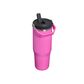 The IceFlow Flip Straw 2.0 Tumbler | 30 OZ | 0.89 L | Hot Pink
