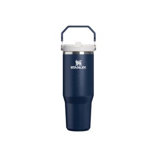 The IceFlow Flip Straw 2.0 Tumbler | 30 OZ | 0.89 L | Dark Navy