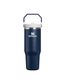 The IceFlow&trade; Flip Straw 2.0 Tumbler | 30 OZ Dark Navy
