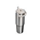The IceFlow Flip Straw 2.0 Tumbler | 30 OZ | 0.89 L | Stainless Steel Ash