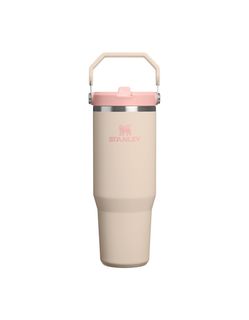 The IceFlow Flip Straw 2.0 Tumbler | 30 OZ | 0.89 L | Champagne