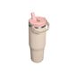 The IceFlow Flip Straw 2.0 Tumbler | 30 OZ | 0.89 L | Champagne