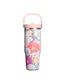 The IceFlow&trade; Flip Straw 2.0 Tumbler | 30 OZ Sorbet Wildflower