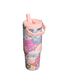 The IceFlow&trade; Flip Straw 2.0 Tumbler | 30 OZ Sorbet Wildflower