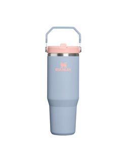 The IceFlow&trade; Flip Straw 2.0 Tumbler | 30 OZ Blue Dream