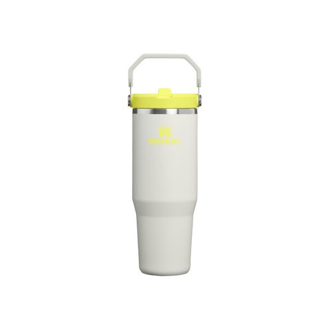 The IceFlow Flip Straw 2.0 Tumbler | 30 OZ | 0.89 L | Pale Stone Atomic