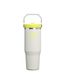 The IceFlow&trade; Flip Straw 2.0 Tumbler | 30 OZ Pale Stone Atomic