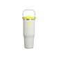 The IceFlow Flip Straw 2.0 Tumbler | 30 OZ | 0.89 L | Pale Stone Atomic