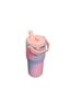 The IceFlow&trade; Flip Straw 2.0 Tumbler | 20 OZ Sunset Spiral