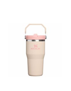 The IceFlow Flip Straw 2.0 Tumbler | 20 OZ | 0.59 L | Champagne
