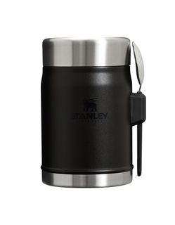 The Legendary Classic Food Jar + Spork | 400ml Black 2.0