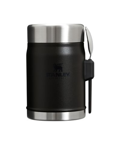 The Legendary Classic Food Jar + Spork | 14 OZ | 0.4 L | Black 2.0