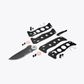 Adamas&reg; | Black G10 | Drop-point Serrated