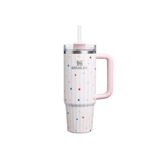 The Quencher H2.0 FlowState&trade; Tumbler | 30 OZ | 0.89 L | Pink Starry Stripes​