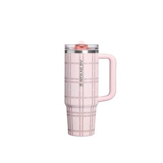The Quencher ProTour Flip Straw Tumbler | 30 OZ | 0.89 L | Blossom Plaid