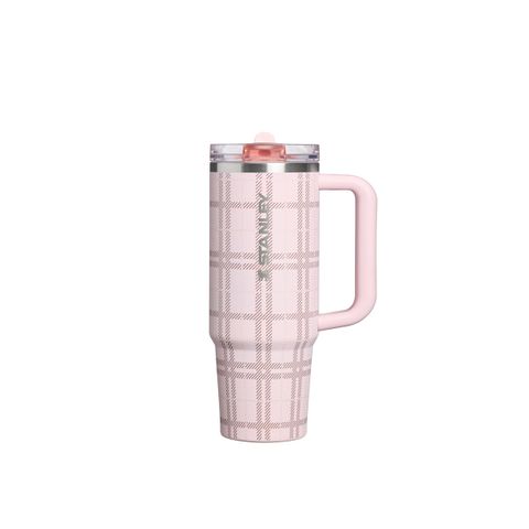The Quencher ProTour Flip Straw Tumbler | 30 OZ | 0.89 L | Blossom Plaid