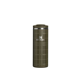 The Transit Flip Top Mug | 12 OZ | 0.35 L | Peat Moss Plaid