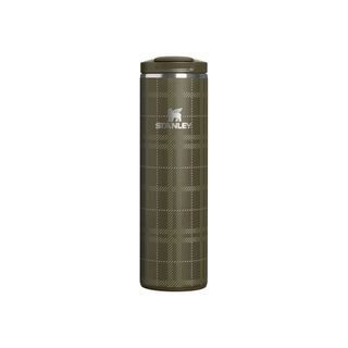 The Transit Flip Top Mug | 16 OZ | 0.47 L | Peat Moss Plaid