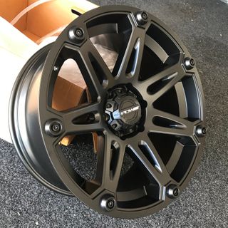 A3053 20x9.5 6/114.3 +18P GRINCH SATIN BLACK (U4B-66.1)