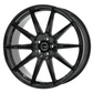 A5318 22x9 5/114.3 +35P QUIZZ FULL GLOSS BLACK (B_73.1)