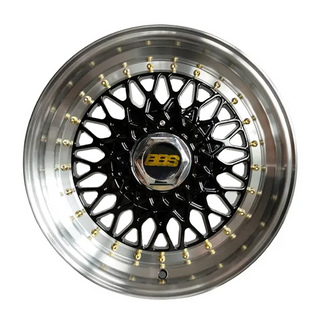 P135 15x7 8/100-114.3 +22P GLOSS BLACK MACHINED LIP (M/B_73.1)