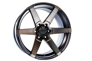 A6055 20x9.5 6/139.7 +18P PDW SHOGUN BLACK TINT (M-U14/B 106.1)