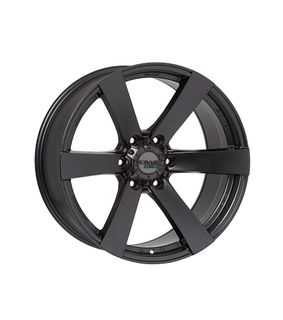 A6091 20x9.5 6/139.7 +18P MATT BLACK CHANGE U4B (106.1
