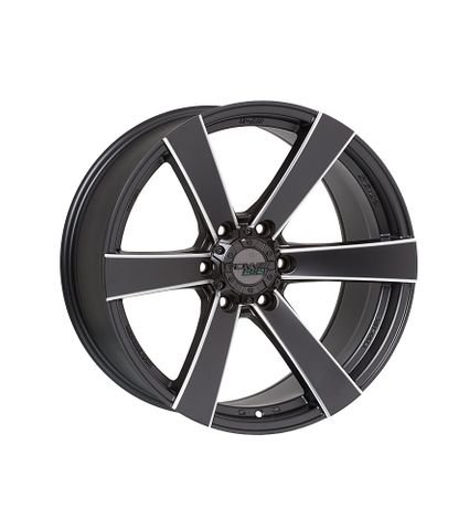 A6091 20x9.5 6/139.7 +18P MATT BLK/MILLED SPOKE CHANGE EJ-1U4B (106.1)