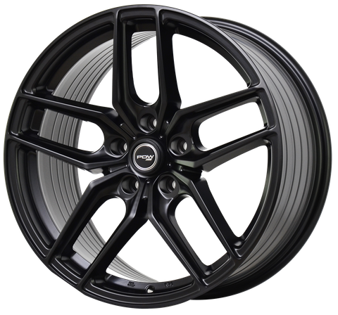 A85334 18x9 5/114 +38P ROTARY SATIN BLACK (U4B-73.1)