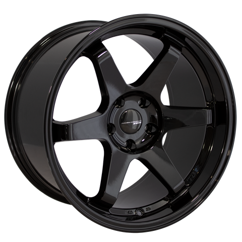 P0391 18x10.5 5/114.3 +22P P37 GLOSS BLACK (U8B_73.1)