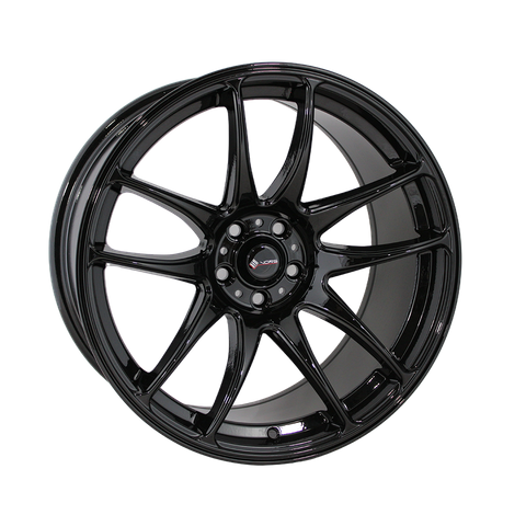 VORS TR4-2 18x9.5 5/100 +35P KIWIANA GLOSS BLACK (73.1)