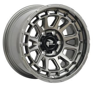 A5699 17X9 6/139.7 +12P PDW BRUTAL FLOW FORMED PLATINUM