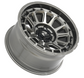A5699 17X9 6/139.7 +12P PDW BRUTAL FLOW FORMED PLATINUM