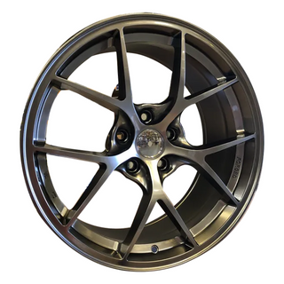 QCF-001 18x8.5 5/112 +35P HYPER BLACK (66.45)