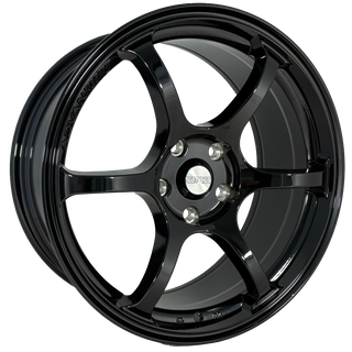 B8650F 18x8.5 5/100 +38P ANZ RG GLOSS BLACK (73.1)