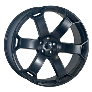 P1401 22x10 5/112 +25P 25 RS6 GT SATIN BLACK (U4B_66.45)