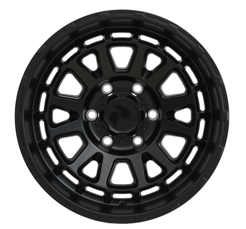 A5699 17X9 6/139.7 -12N PDW BRUTAL FLOW FORMED SATIN BLACK (110.2)