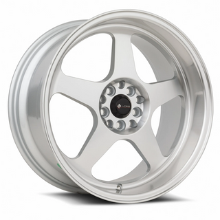 VORS SP1 18x9 10/100-114.3 +35P (73.1) SILVER WITH MACHINED FACE