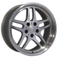 P5061 17x8 5/120 +13P BMW SILVER/ MACHINED LIP (M2/S_74.1)