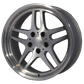 P5061 17x8 5/120 +13P BMW SILVER/ MACHINED LIP (M2/S_74.1)