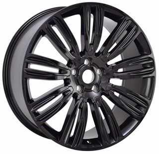 P1197 22x9.5 5/120 +49P ROVER PIANO BLACK (FLAT)