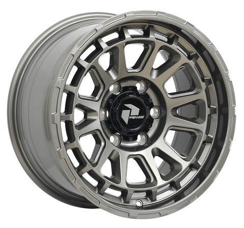 A5699 17X9 6/139.7 +0P PDW BRUTAL FLOW FORMED PLATINUM