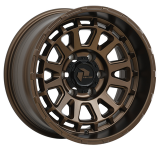 A5699 17X9 6/139.7 -22N PDW BRUTAL FLOW FORMED SATIN BRONZE (110.2)