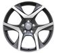 A2068 20x8.5 5/120 +36P GEN-F2 CLUBSPORT R8 GREY MACHINED (66.9_M/G4)